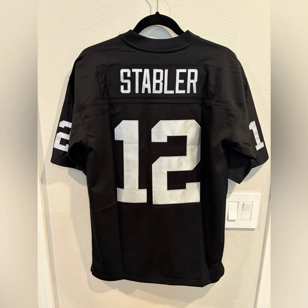 Mitchell & Ness Ken Stabler Oakland Raiders Legacy Jersey Youth Size XL-18/20